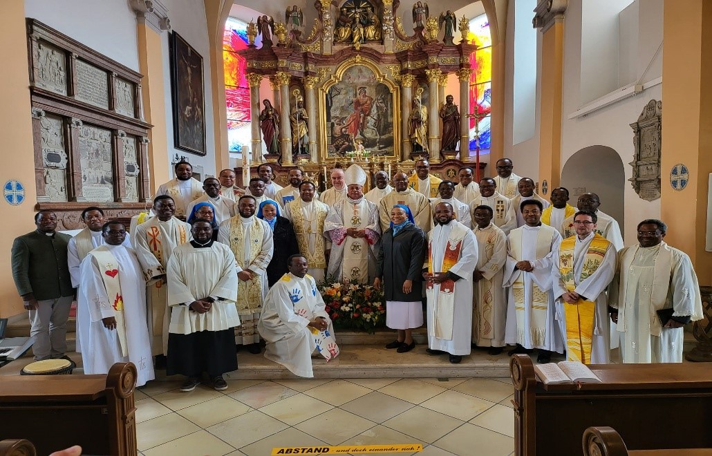 NIPRA celebrated with Most Rev. Peter Cardinal Okpaleke (Bishop of Ekwulobia, Nigeria), Grieskirchen, April 2023